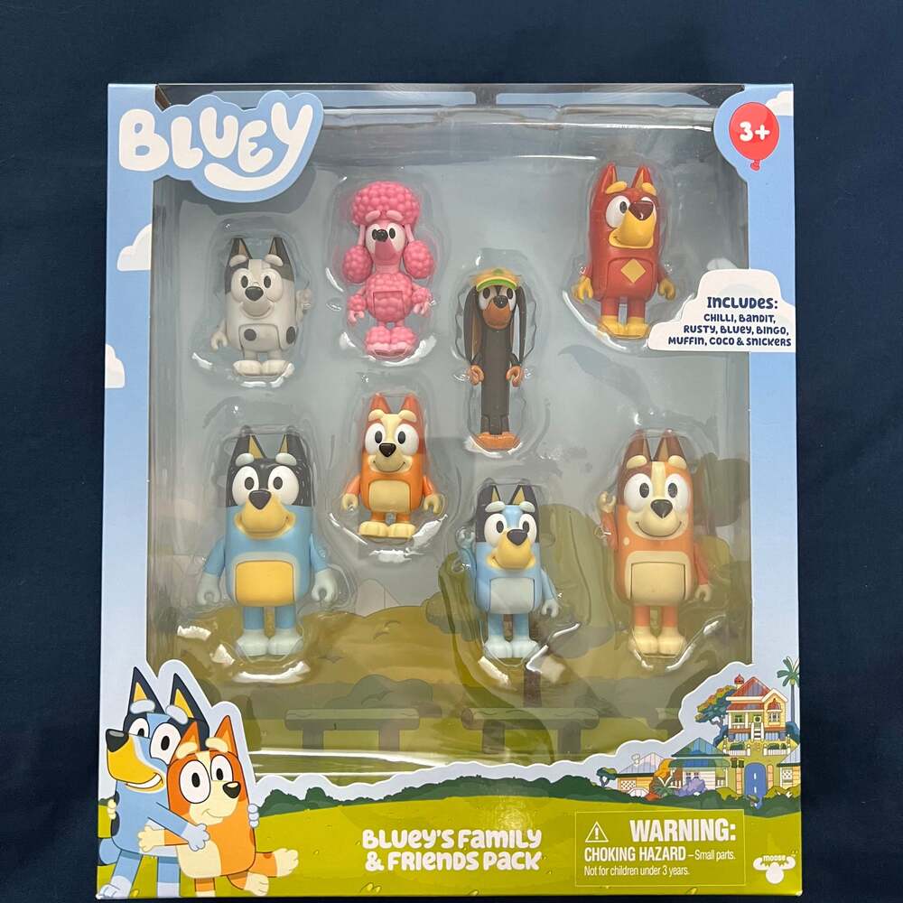 Bluey Family and Friends 8-Figure Pack